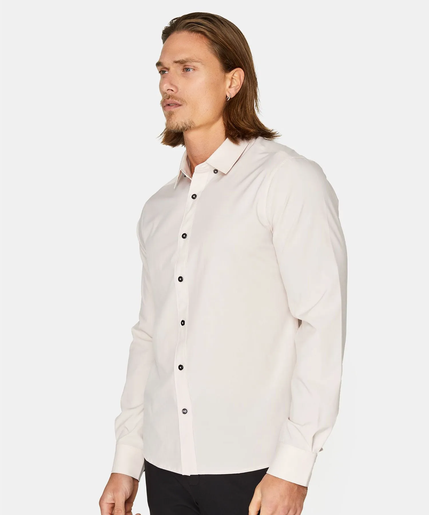 7 Diamonds Liberty Long Sleeve Shirt - Dusty Rose