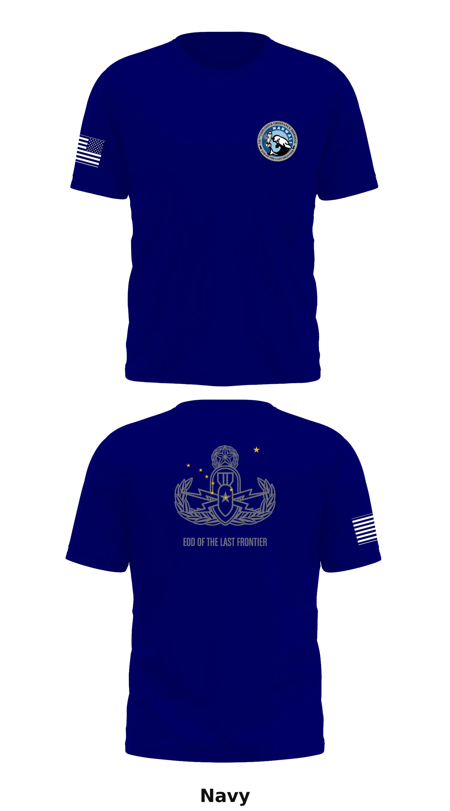 716TH EOD Store 1 Core Men's SS Performance Tee - 52123675767