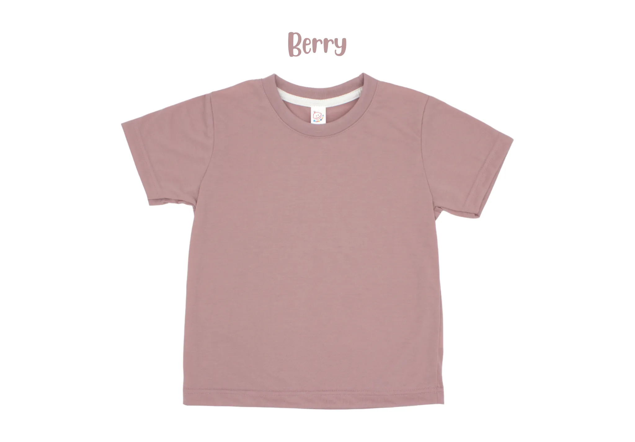 Adult polyester unisex short sleeve crew neck shirt