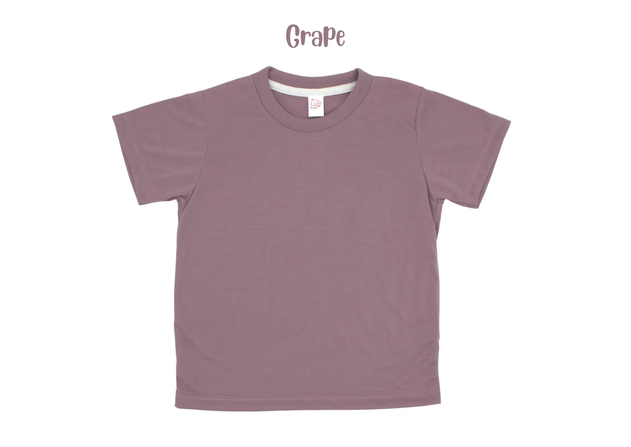 Adult polyester unisex short sleeve crew neck shirt