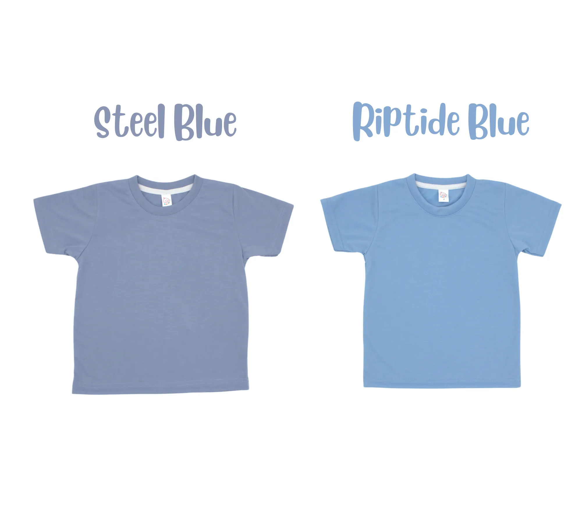Adult polyester unisex short sleeve crew neck shirt