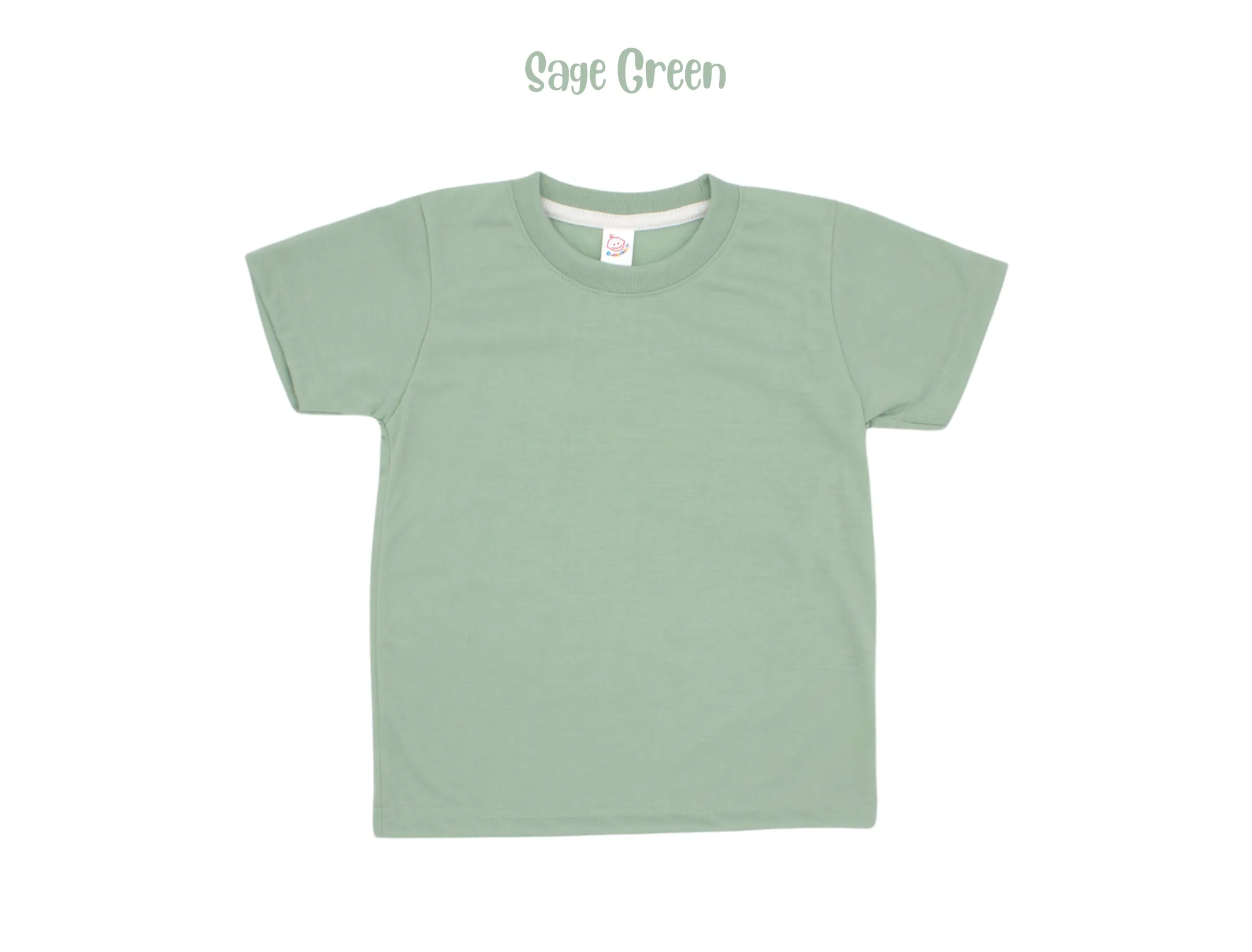 Adult polyester unisex short sleeve crew neck shirt