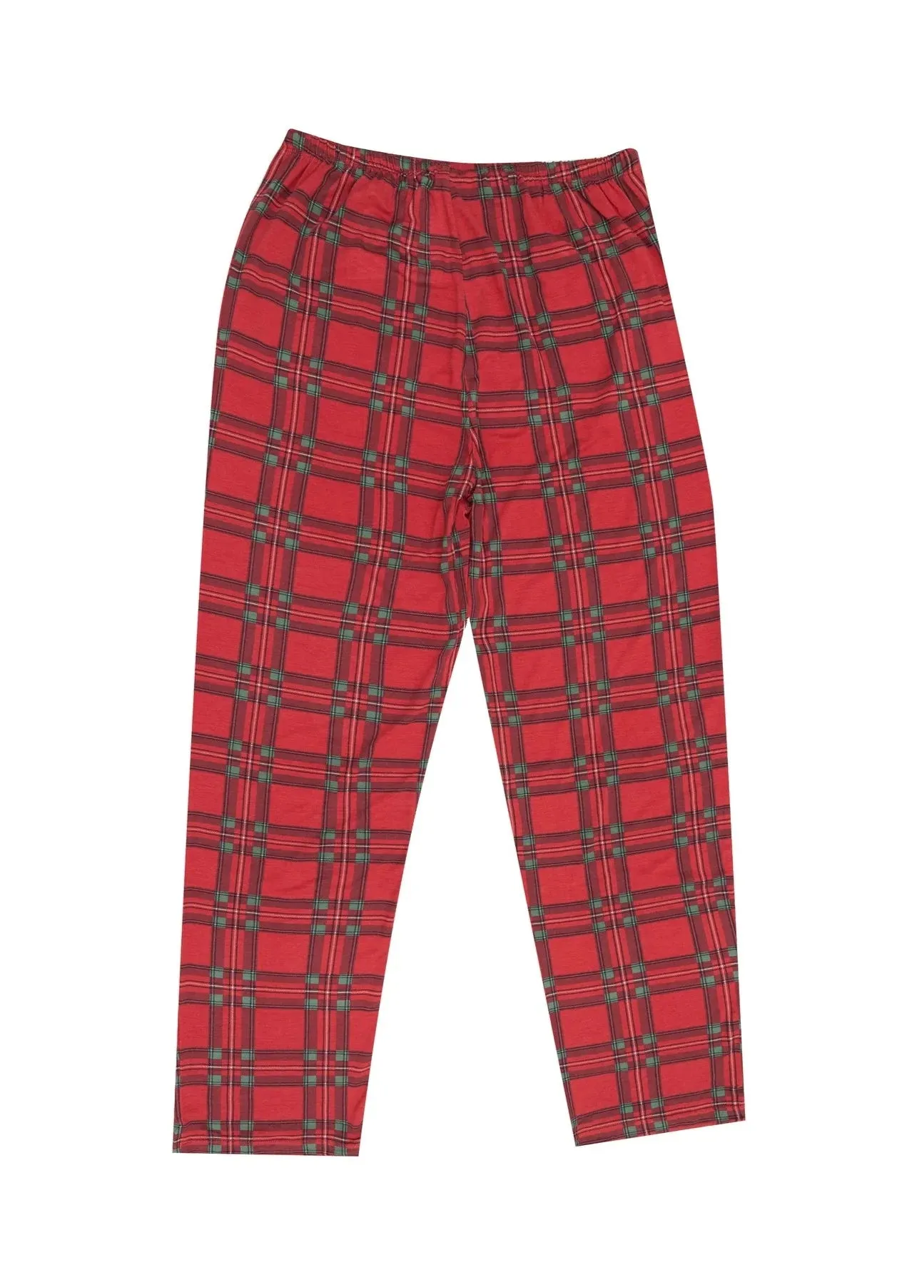 Angel Dear Adult Plaid LS Loungewear Set