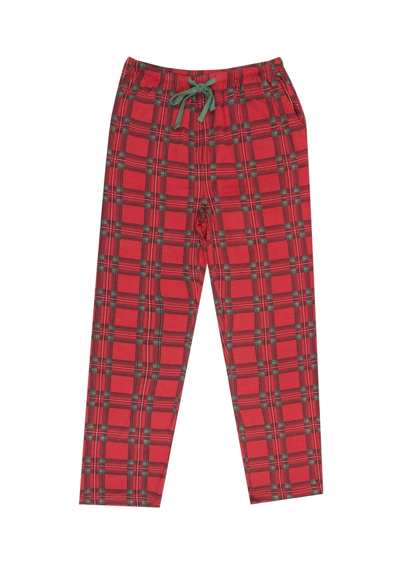 Angel Dear Adult Plaid LS Loungewear Set