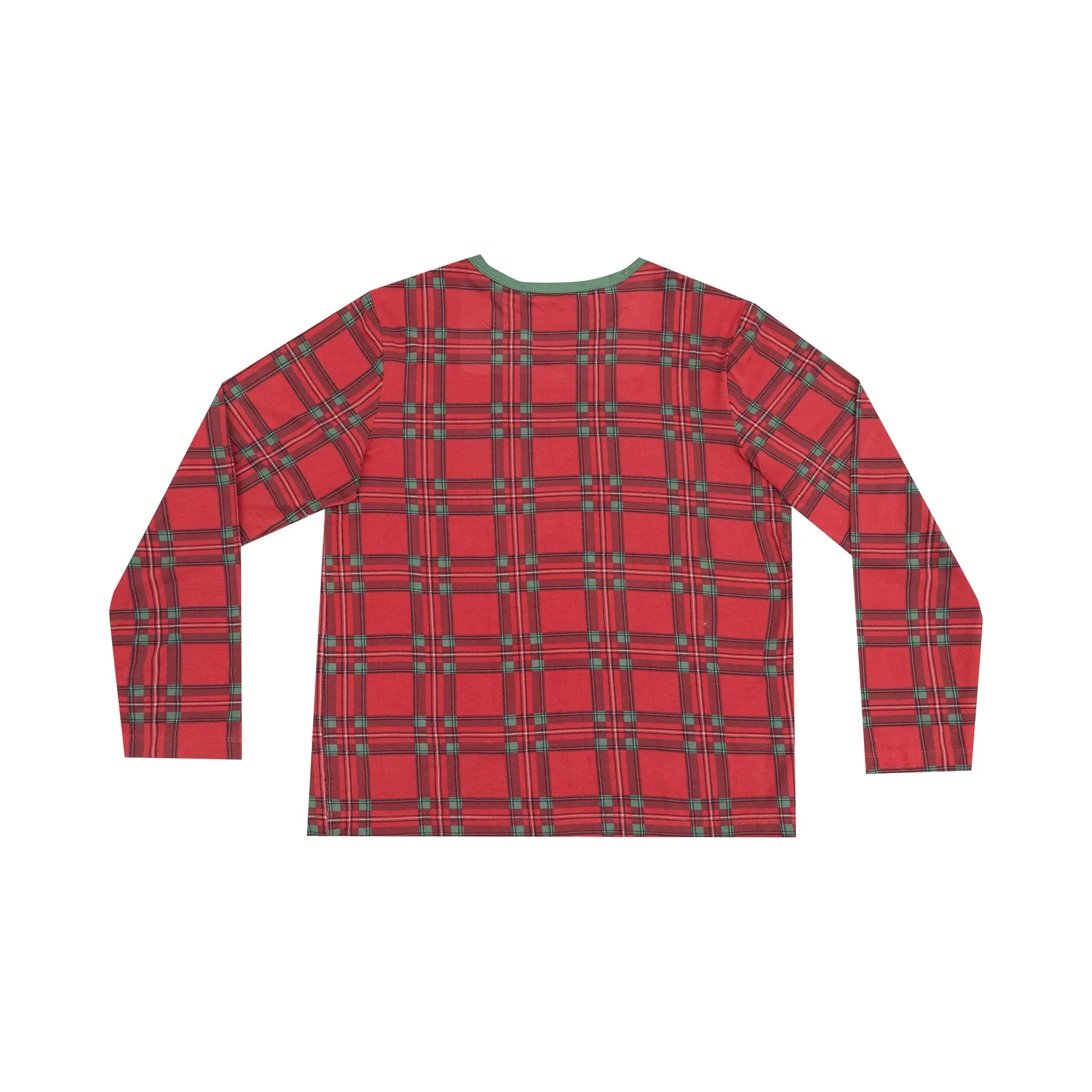 Angel Dear Adult Plaid LS Loungewear Set