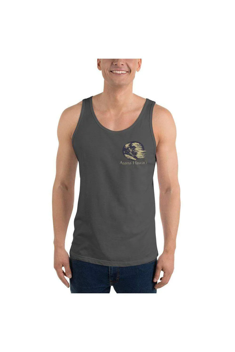Asana Hawaii Geo Surfer Unisex Tank Top