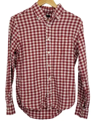 Banana Republic Red/Blue Checkered Button Up