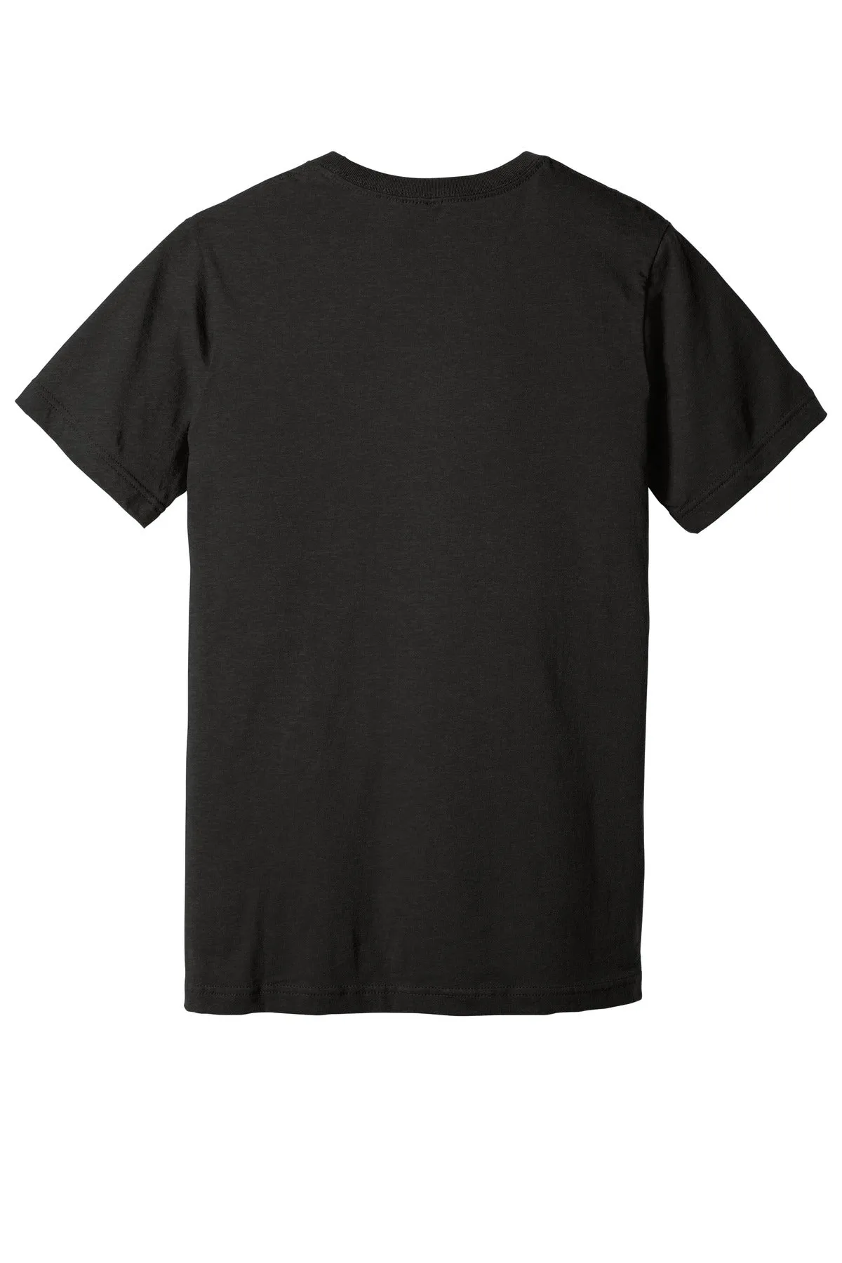BELLA CANVAS  Unisex Heather CVC Short Sleeve Tee. BC3001CVC Black Heather