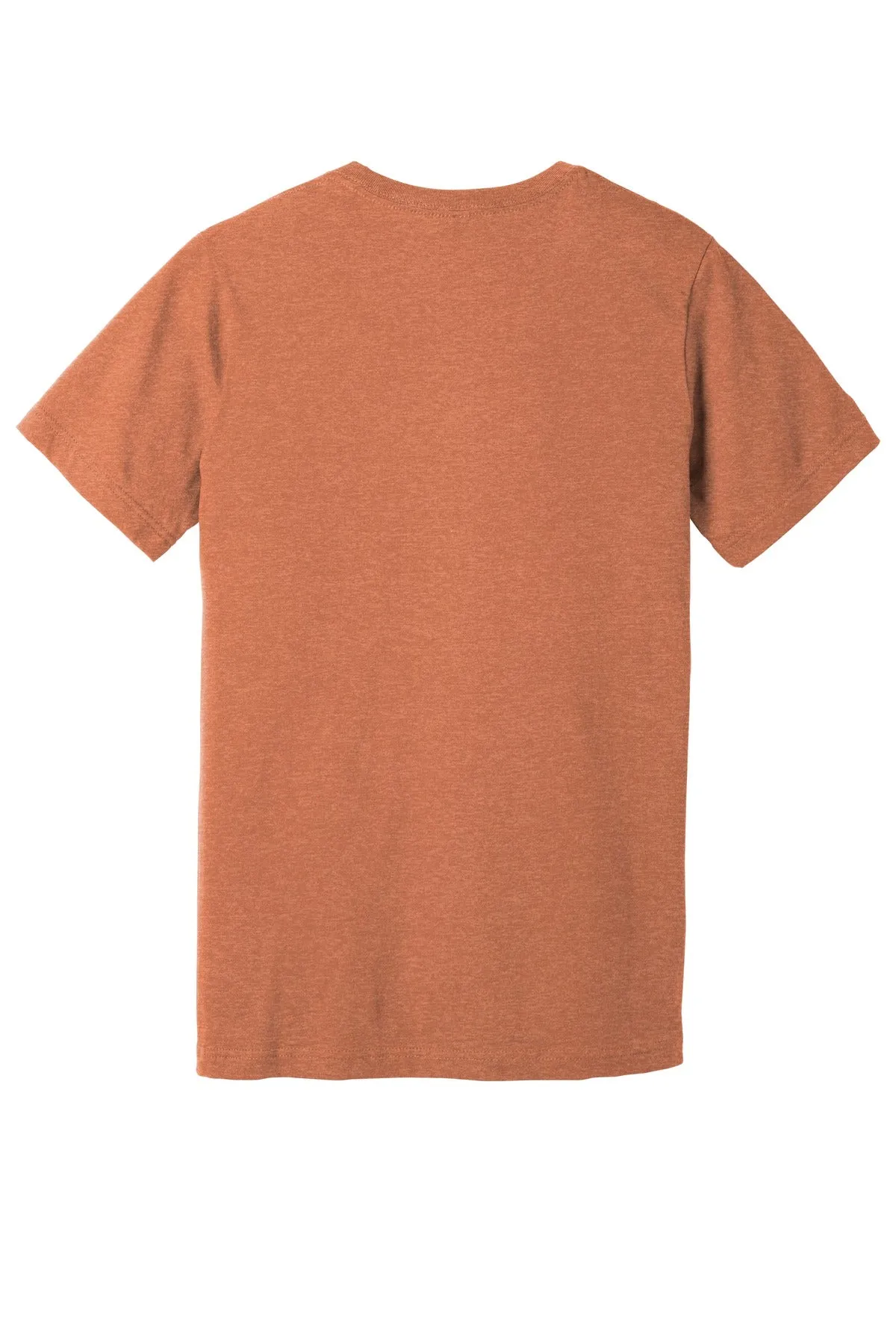 BELLA CANVAS  Unisex Heather CVC Short Sleeve Tee. BC3001CVC Heather Autumn