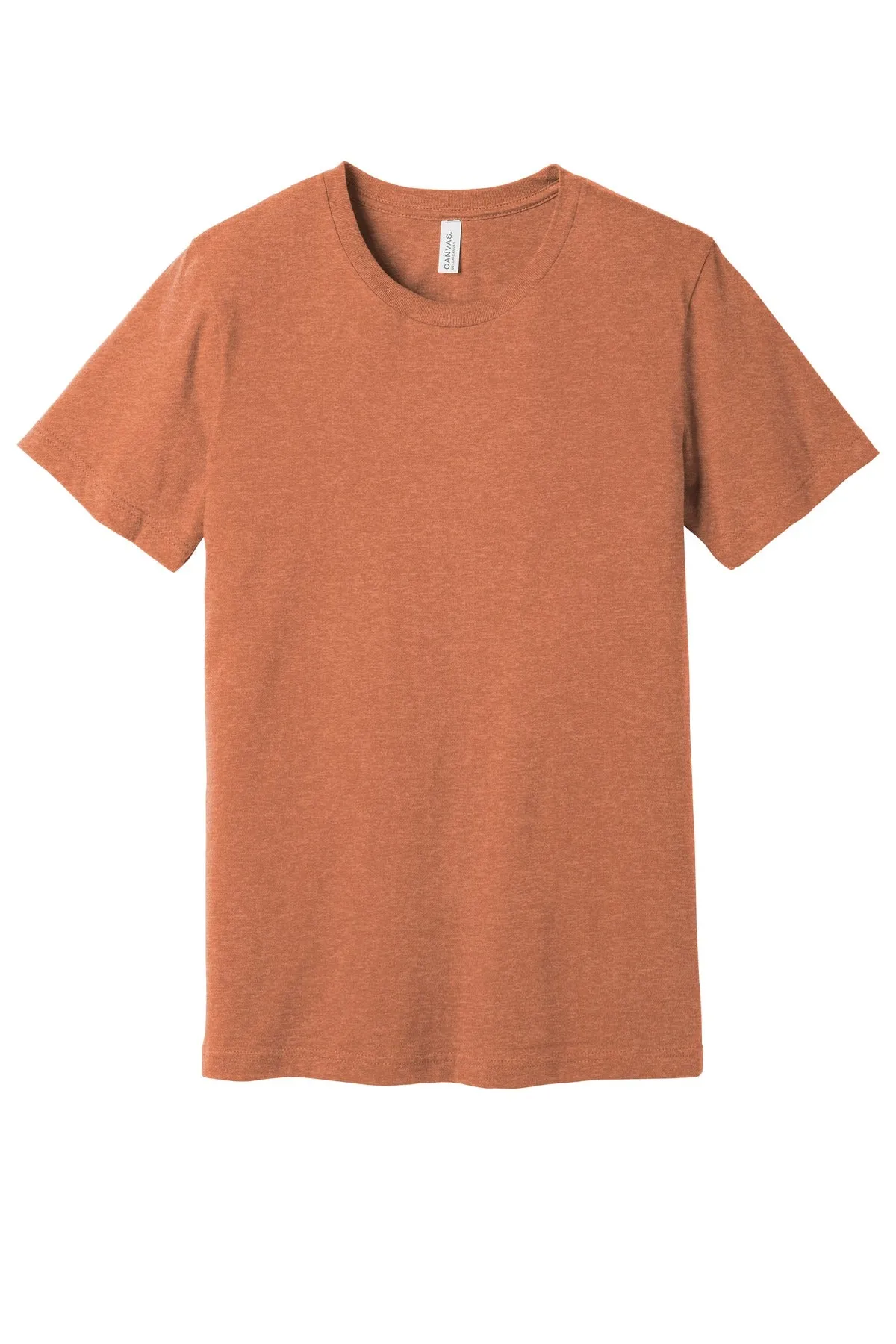 BELLA CANVAS  Unisex Heather CVC Short Sleeve Tee. BC3001CVC Heather Autumn
