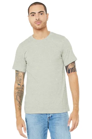 BELLA CANVAS  Unisex Heather CVC Short Sleeve Tee. BC3001CVC Heather Cement