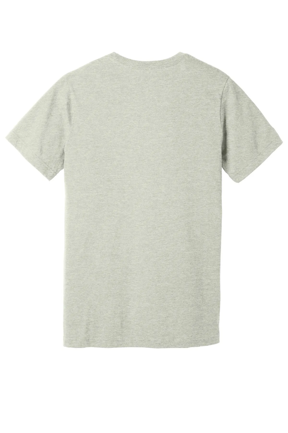 BELLA CANVAS  Unisex Heather CVC Short Sleeve Tee. BC3001CVC Heather Cement