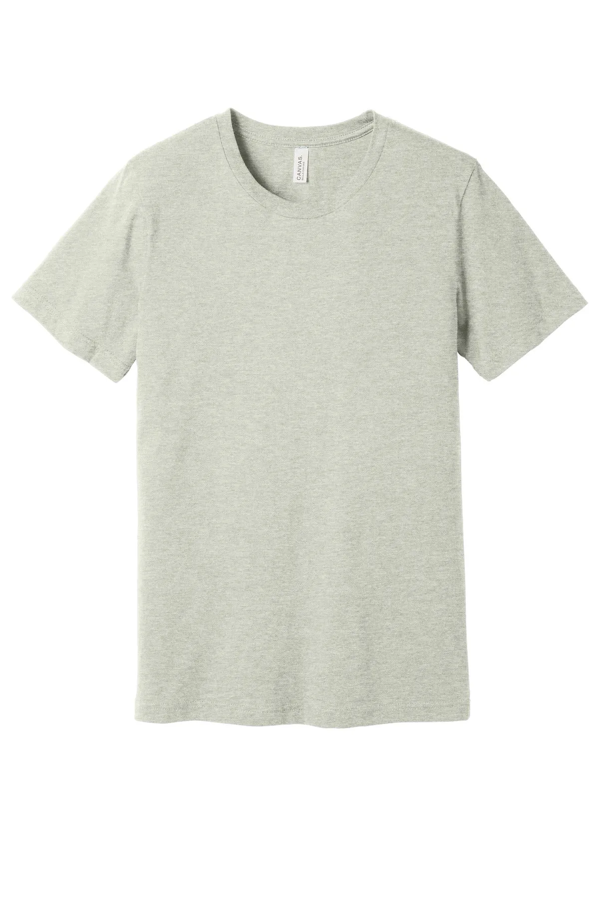 BELLA CANVAS  Unisex Heather CVC Short Sleeve Tee. BC3001CVC Heather Cement