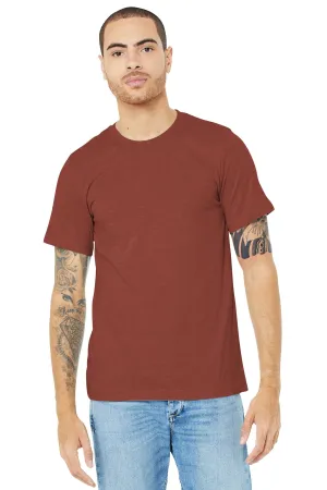 BELLA CANVAS  Unisex Heather CVC Short Sleeve Tee. BC3001CVC Heather Clay