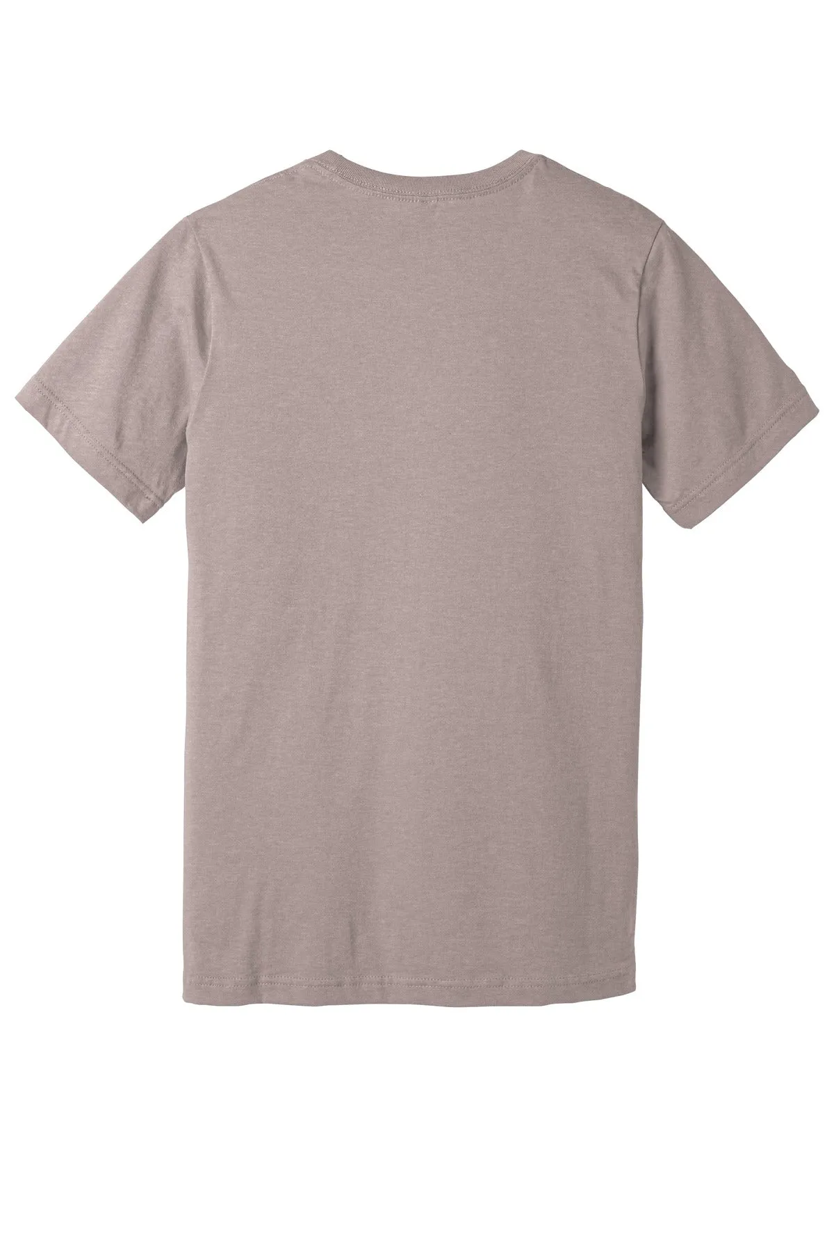 BELLA CANVAS  Unisex Heather CVC Short Sleeve Tee. BC3001CVC Heather Pink Gravel