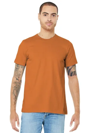 BELLA CANVAS  Unisex Jersey Short Sleeve Tee. BC3001 Burnt Orange