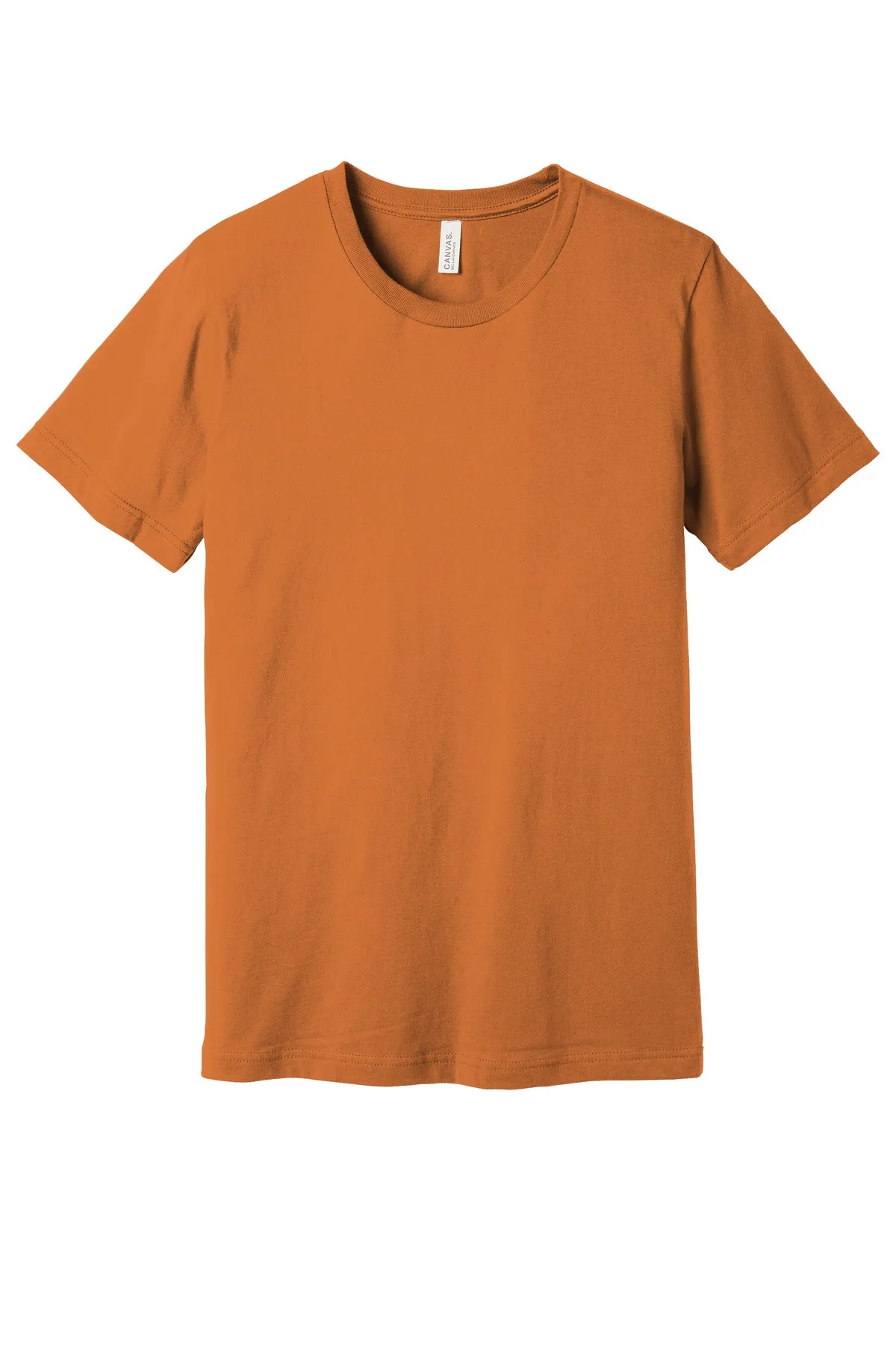 BELLA CANVAS  Unisex Jersey Short Sleeve Tee. BC3001 Burnt Orange