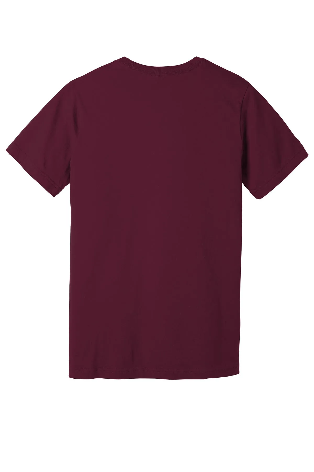 BELLA CANVAS  Unisex Jersey Short Sleeve Tee. BC3001 Maroon