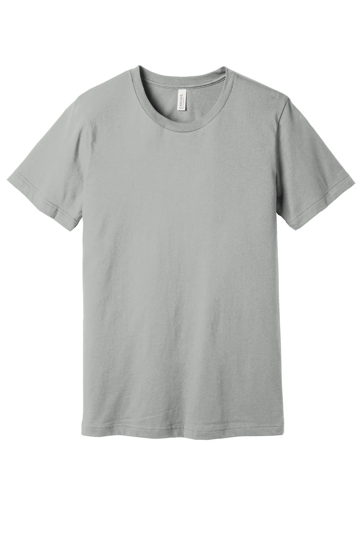 BELLA CANVAS  Unisex Jersey Short Sleeve Tee. BC3001 Silver