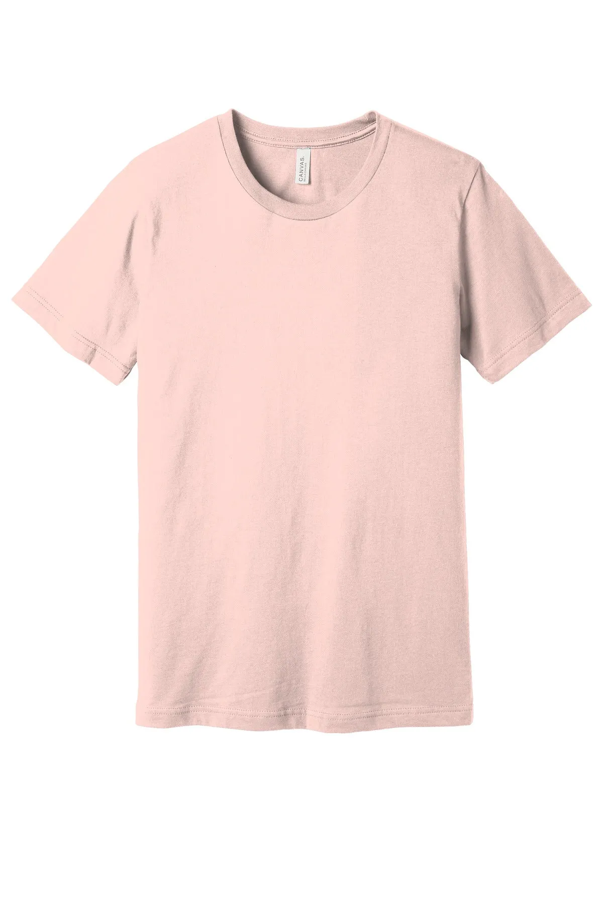 BELLA CANVAS  Unisex Jersey Short Sleeve Tee. BC3001 Soft Pink