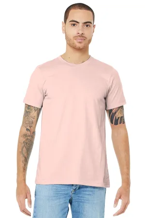 BELLA CANVAS  Unisex Jersey Short Sleeve Tee. BC3001 Soft Pink