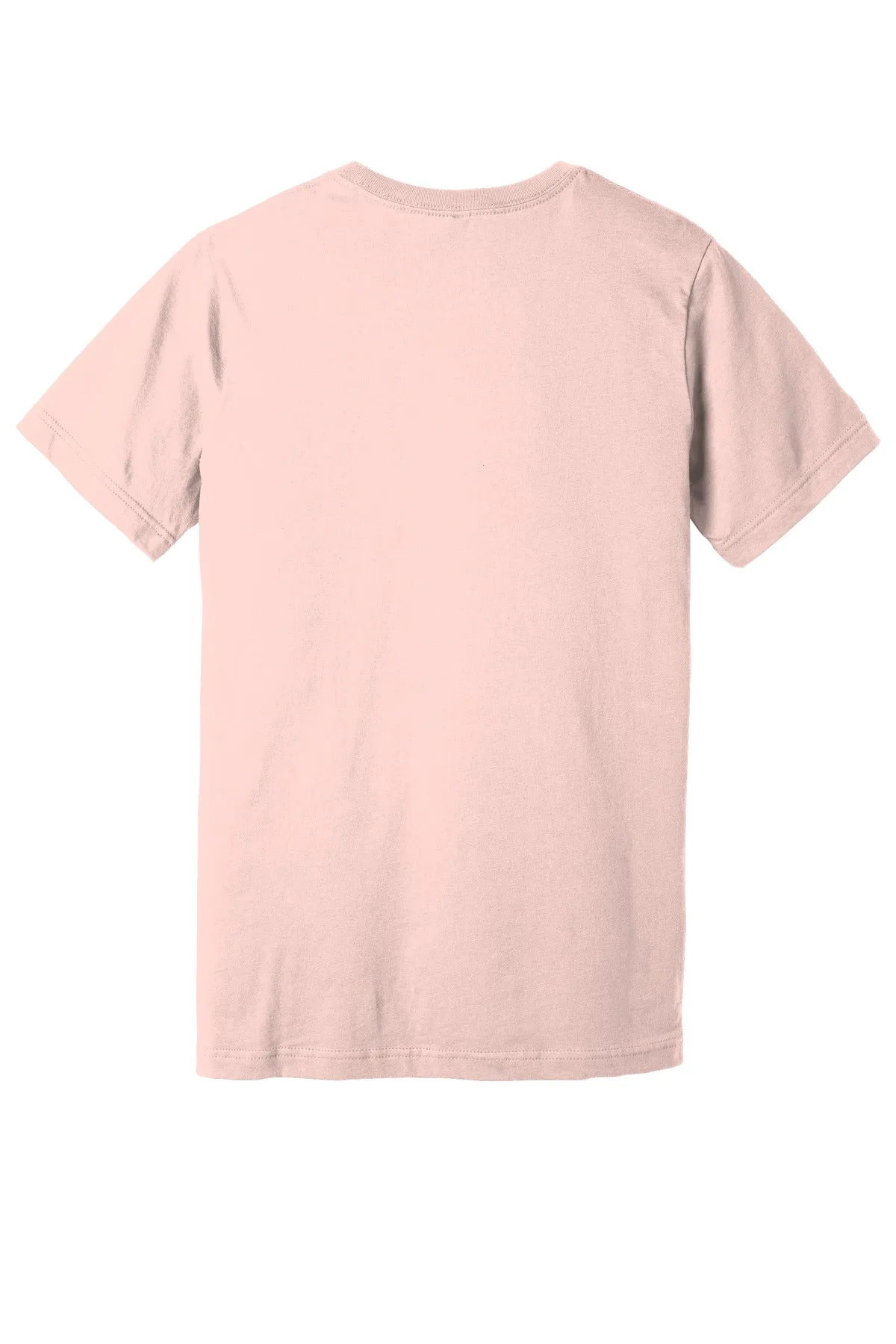 BELLA CANVAS  Unisex Jersey Short Sleeve Tee. BC3001 Soft Pink