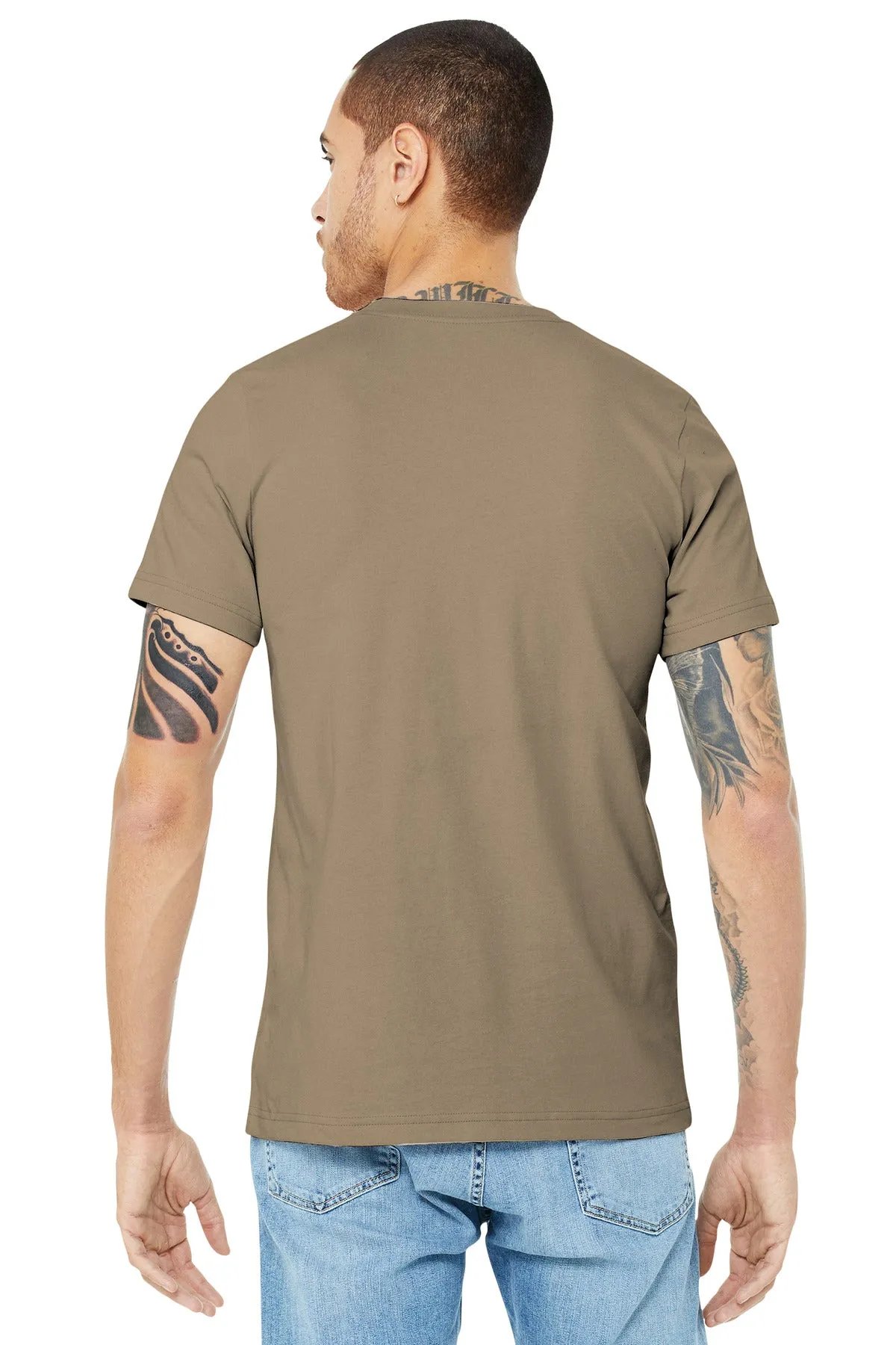 BELLA CANVAS  Unisex Jersey Short Sleeve Tee. BC3001 Tan
