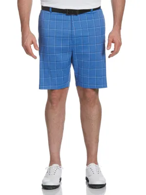 Big & Tall Plaid Stretch Short