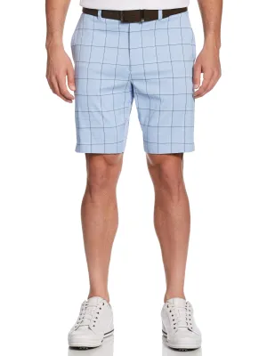 Big & Tall Plaid Stretch Short