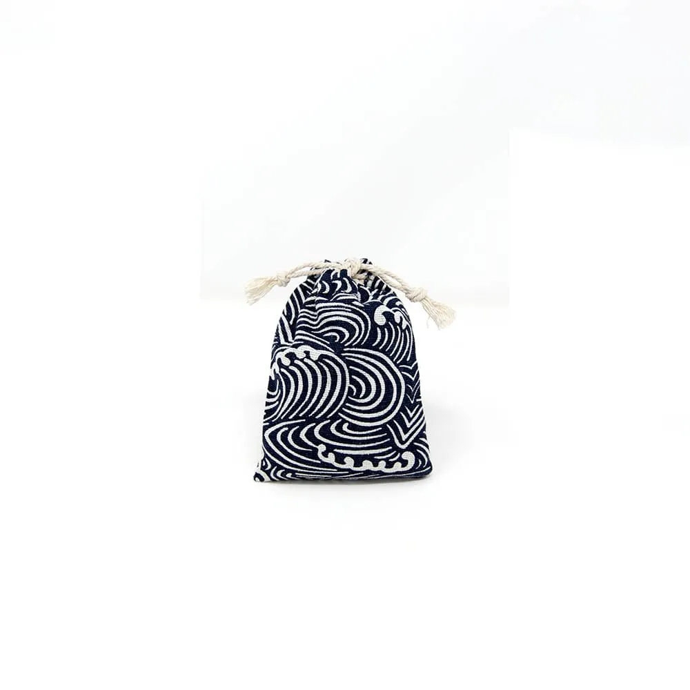 Black Tie Clip with Silver Stripes