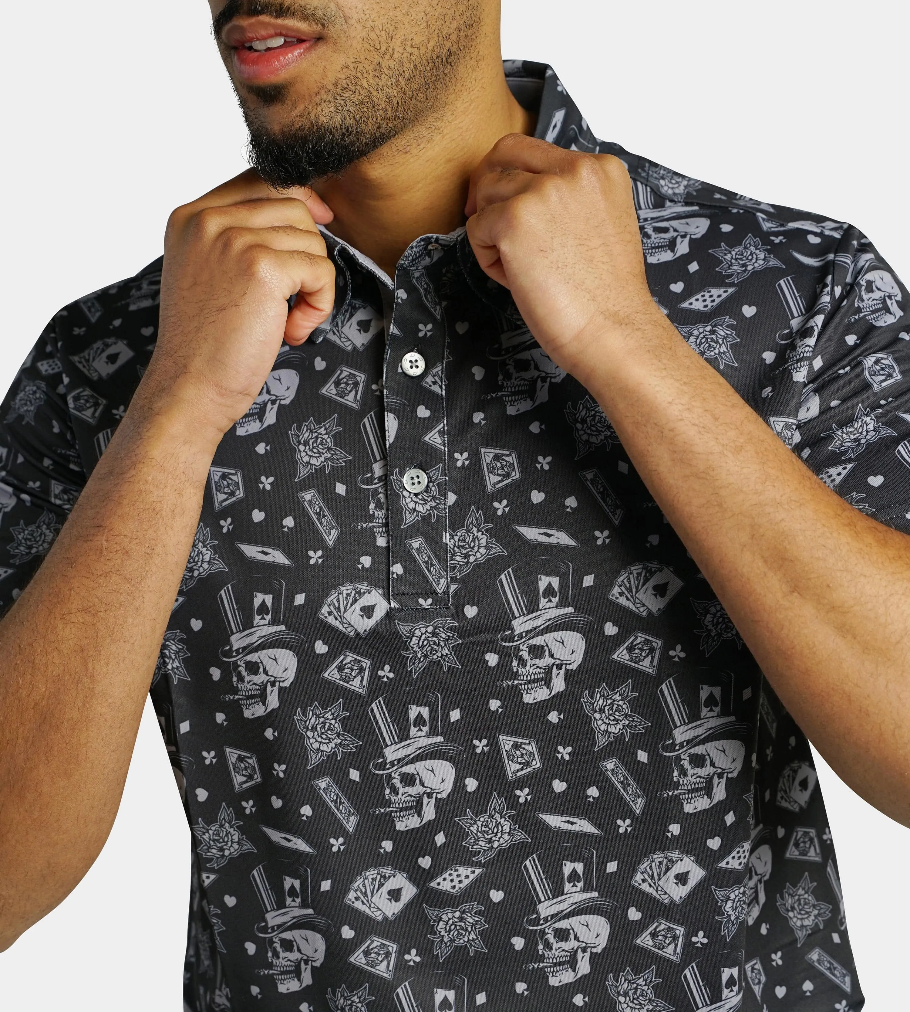 BLACKJACK POLO - BLACK