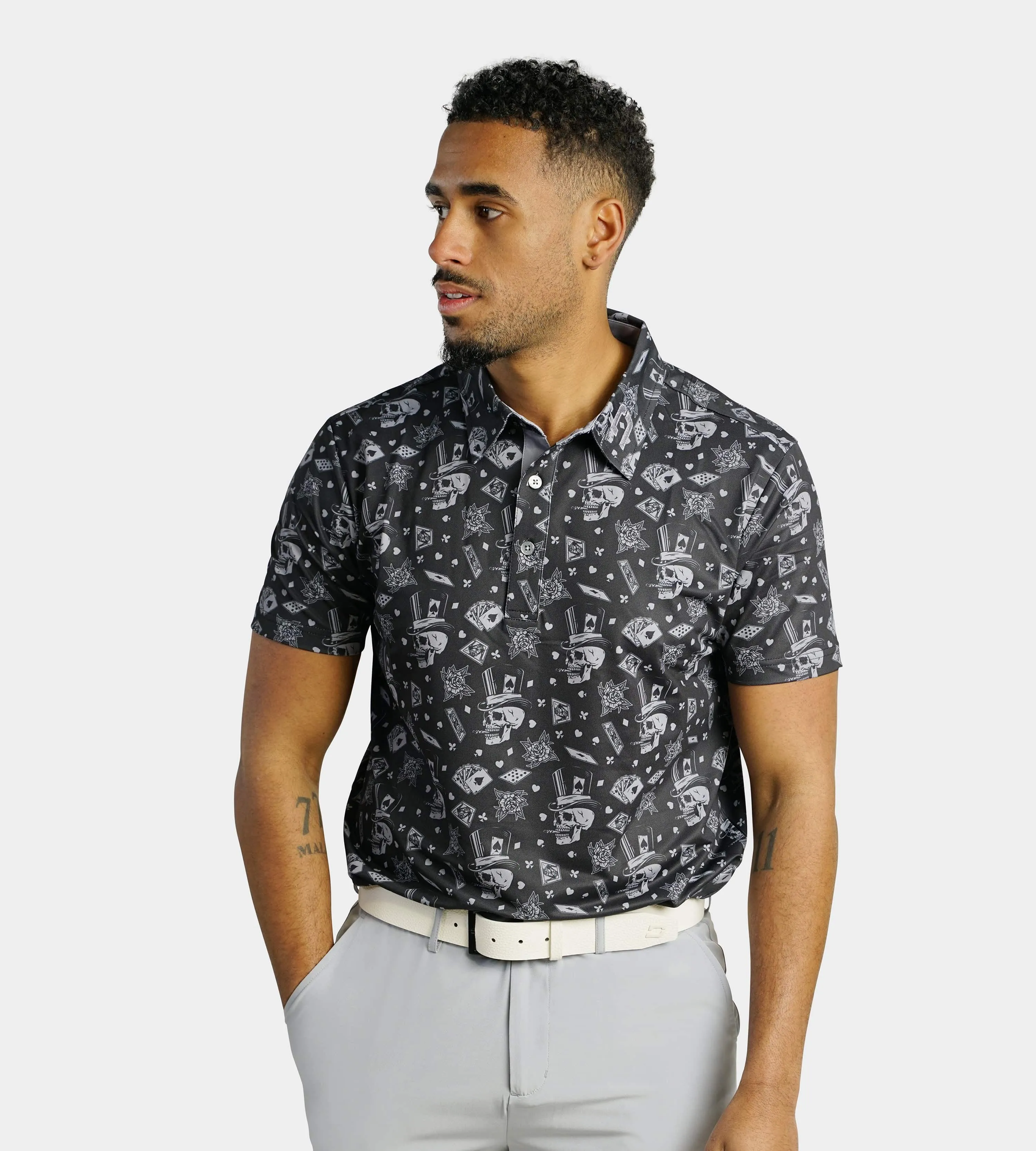 BLACKJACK POLO - BLACK