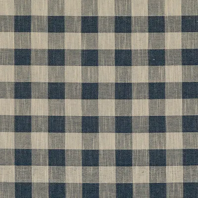Block Check-Indigo