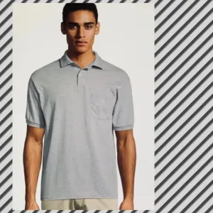 Brand New Hanes Jersey Polo