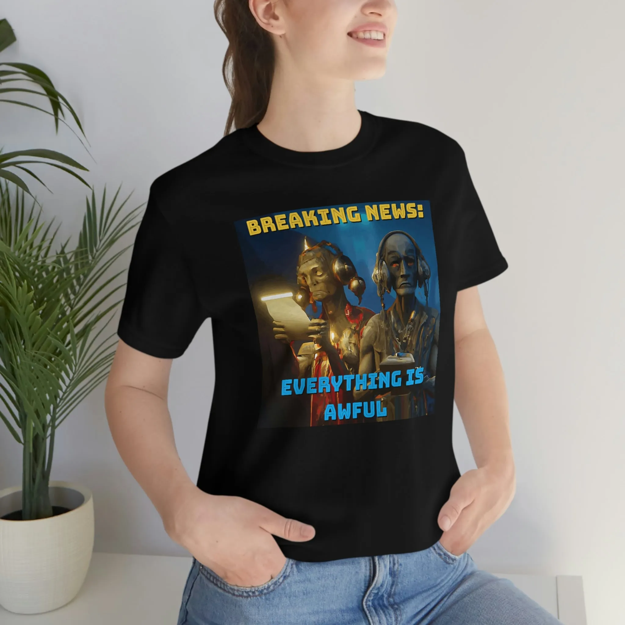 Breaking News: Everything is Awful Short Sleeve Tee