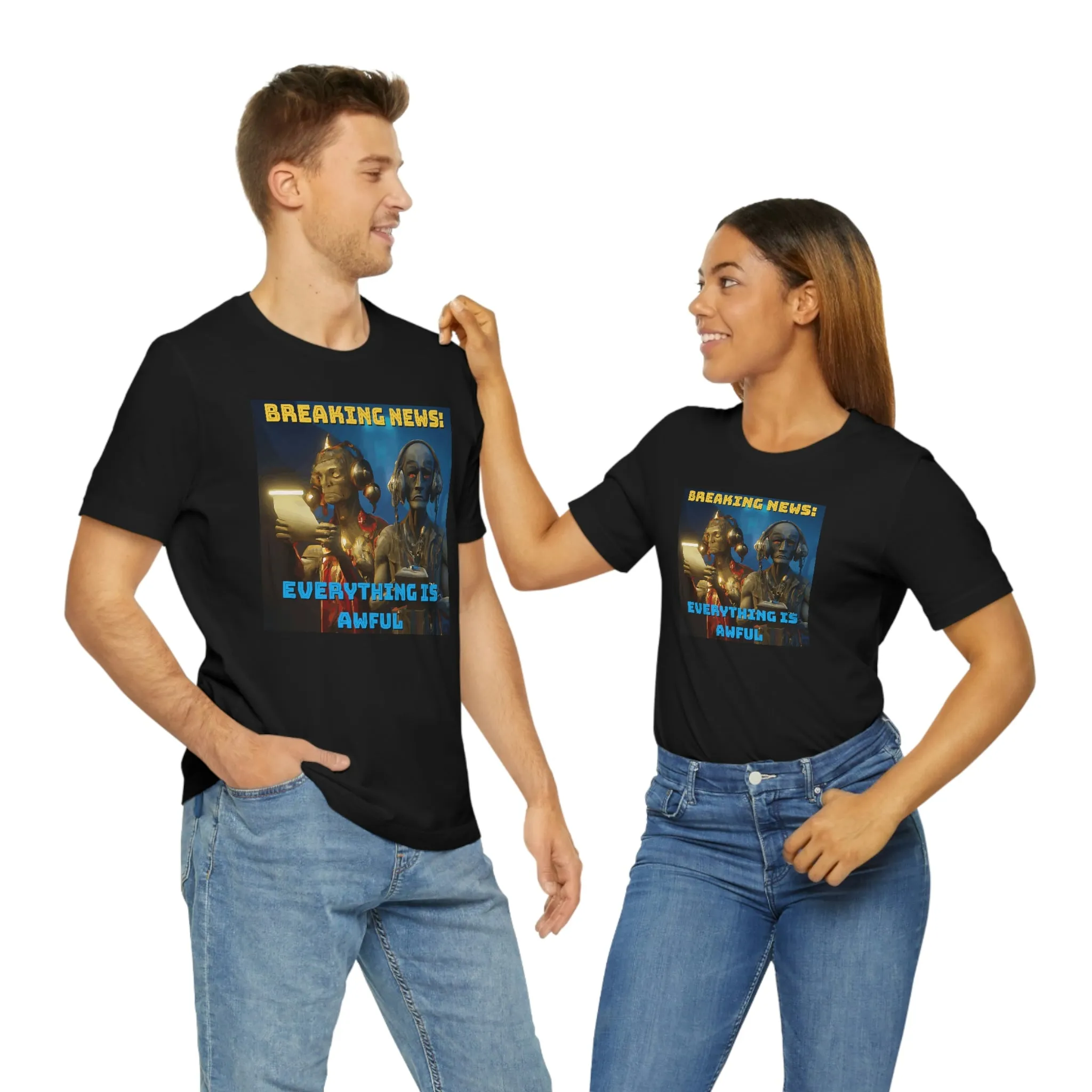 Breaking News: Everything is Awful Short Sleeve Tee