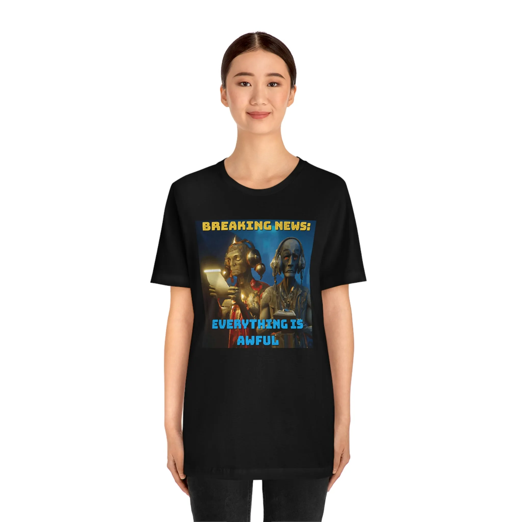 Breaking News: Everything is Awful Short Sleeve Tee