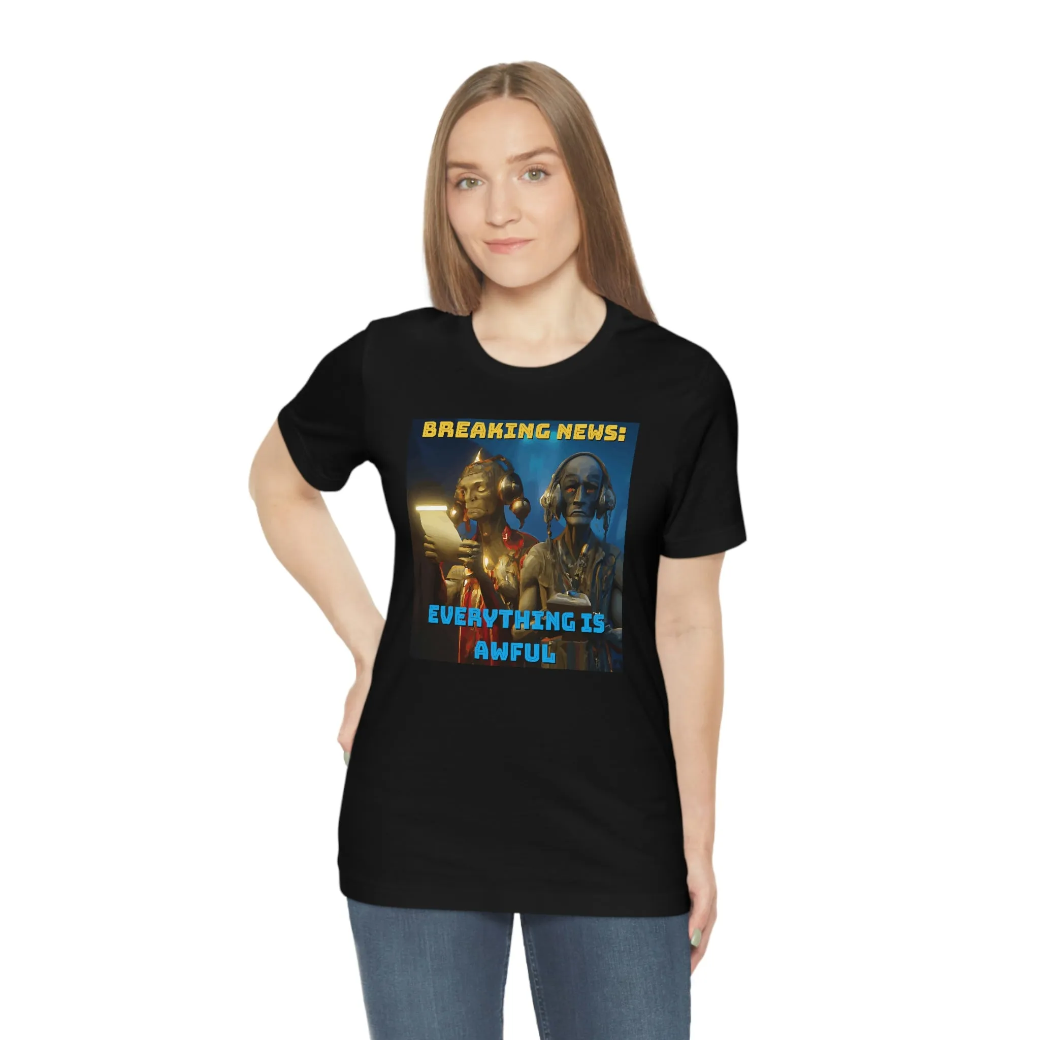 Breaking News: Everything is Awful Short Sleeve Tee