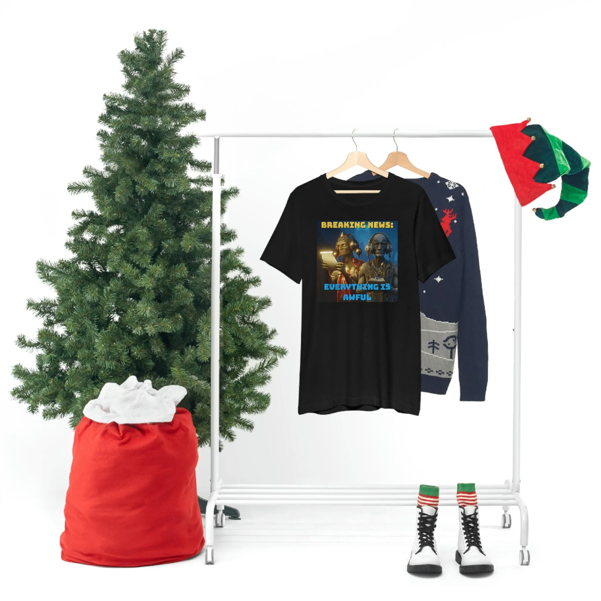 Breaking News: Everything is Awful Short Sleeve Tee