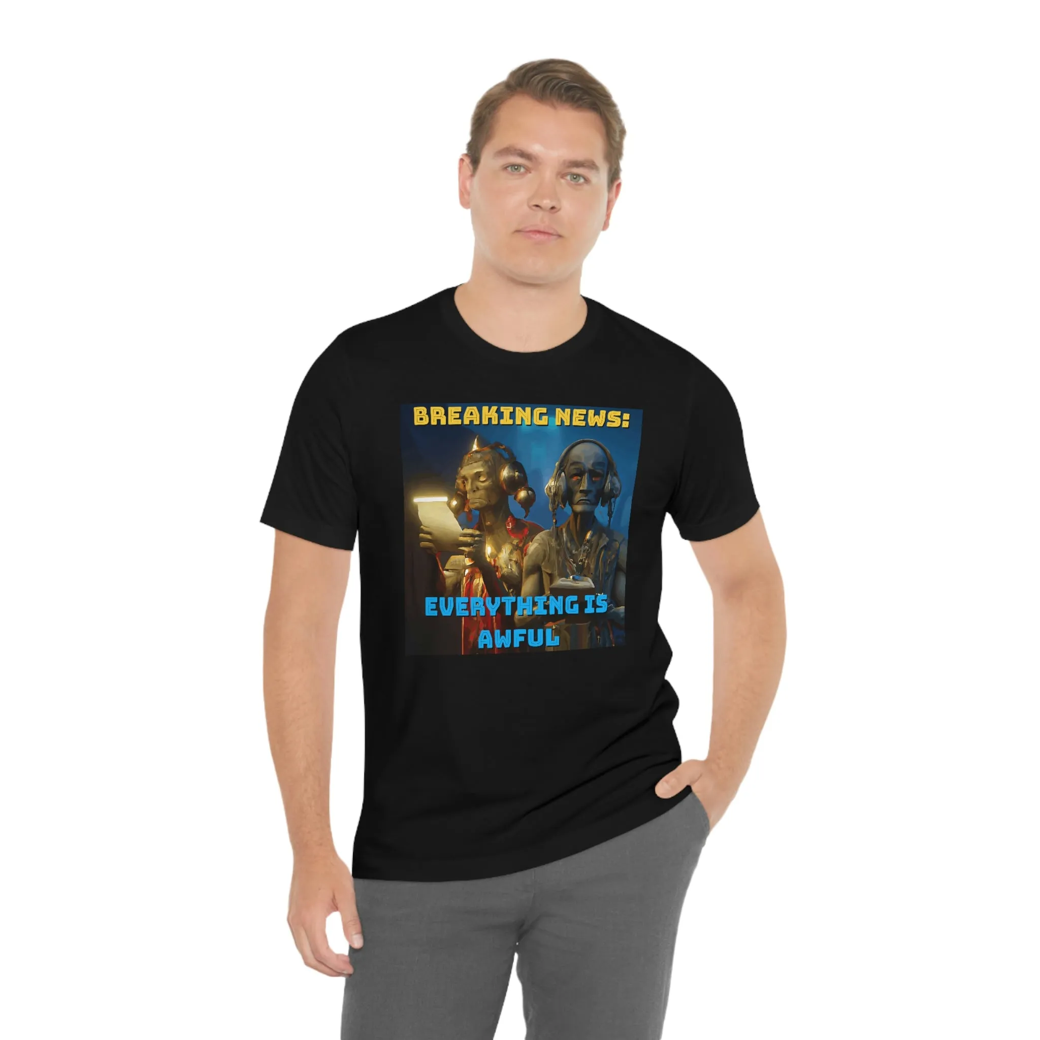 Breaking News: Everything is Awful Short Sleeve Tee