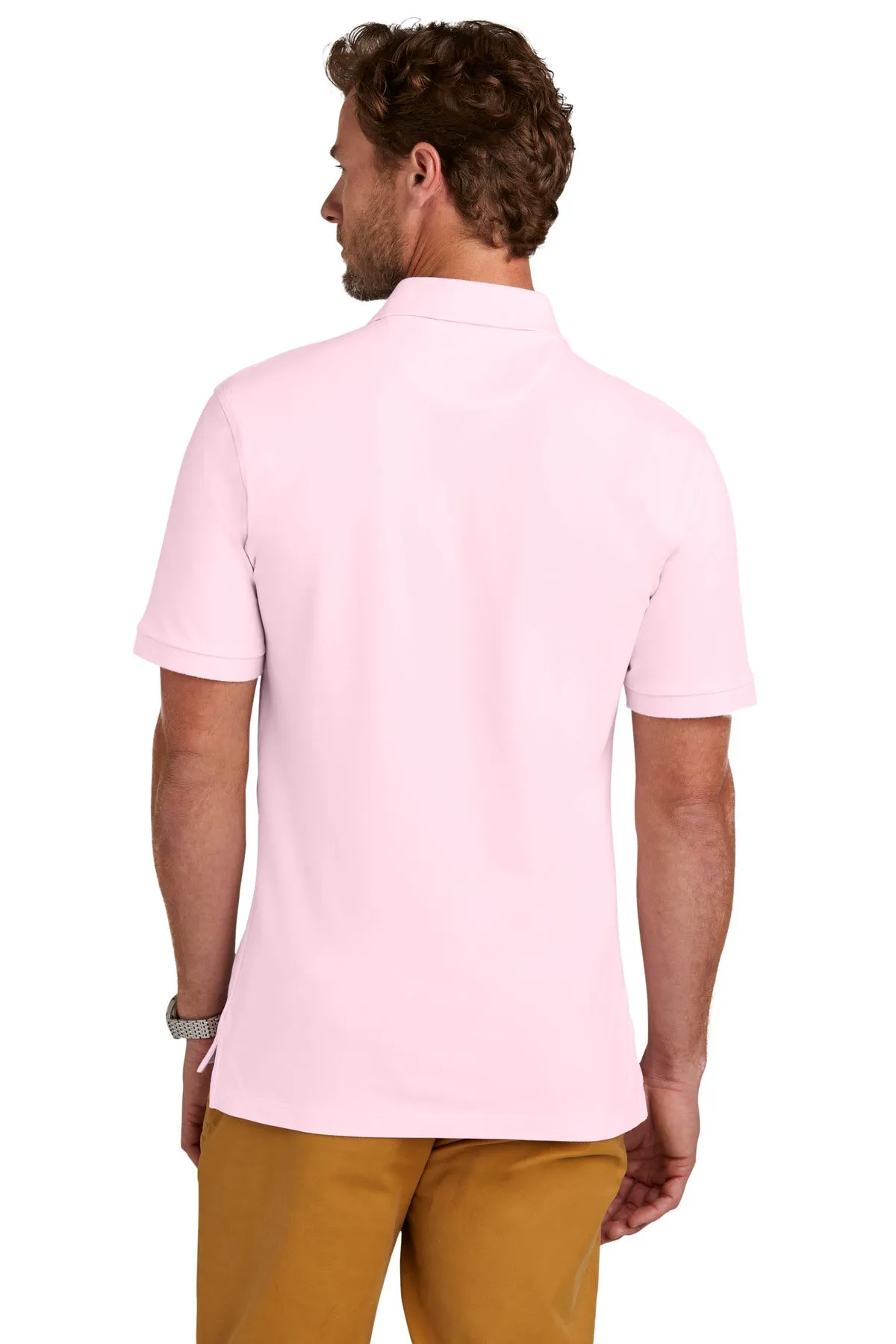 Brooks Brothers Pima Cotton Pique Polo BB18200 Pearl Pink