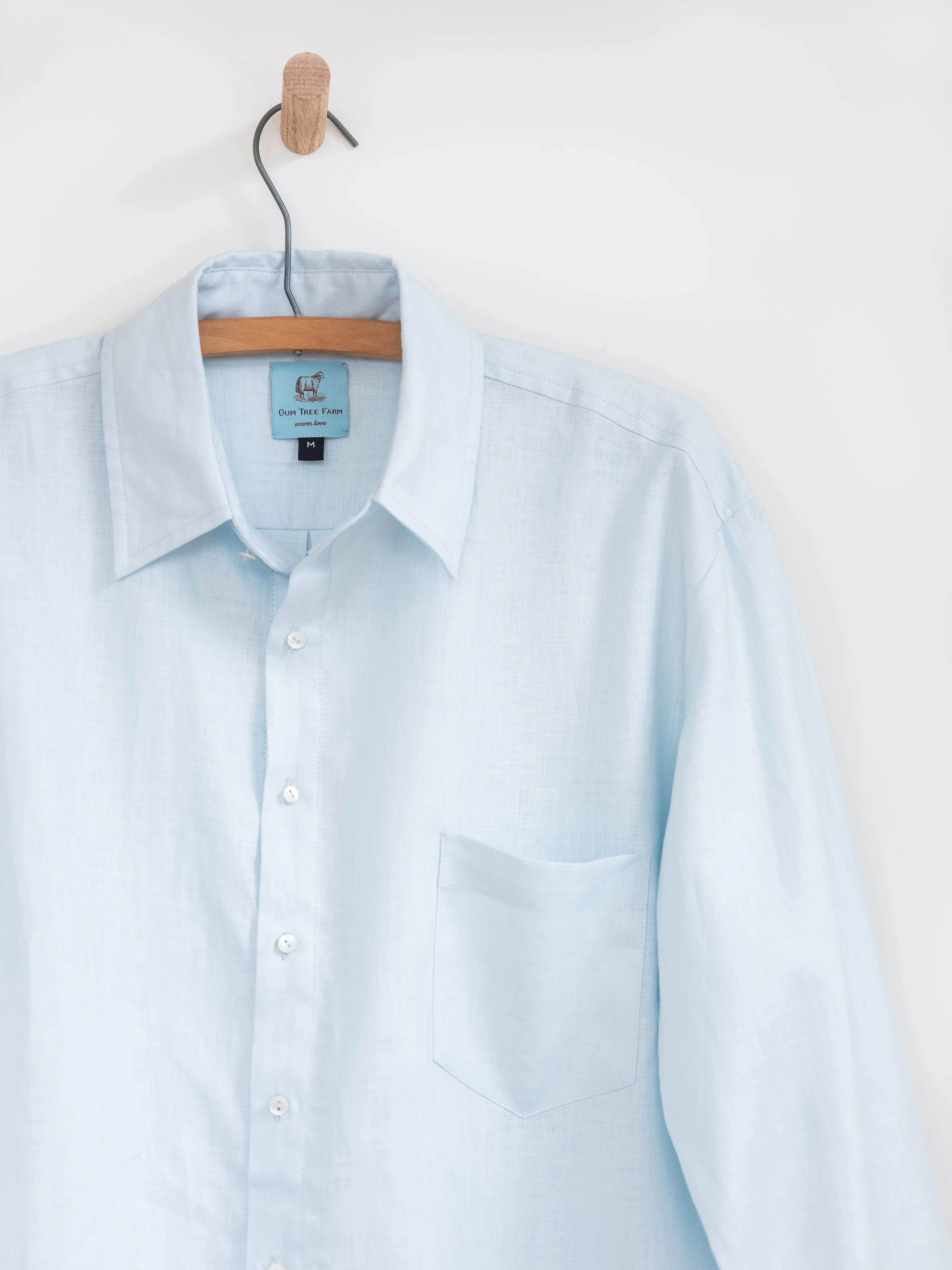 Button Down in Linen