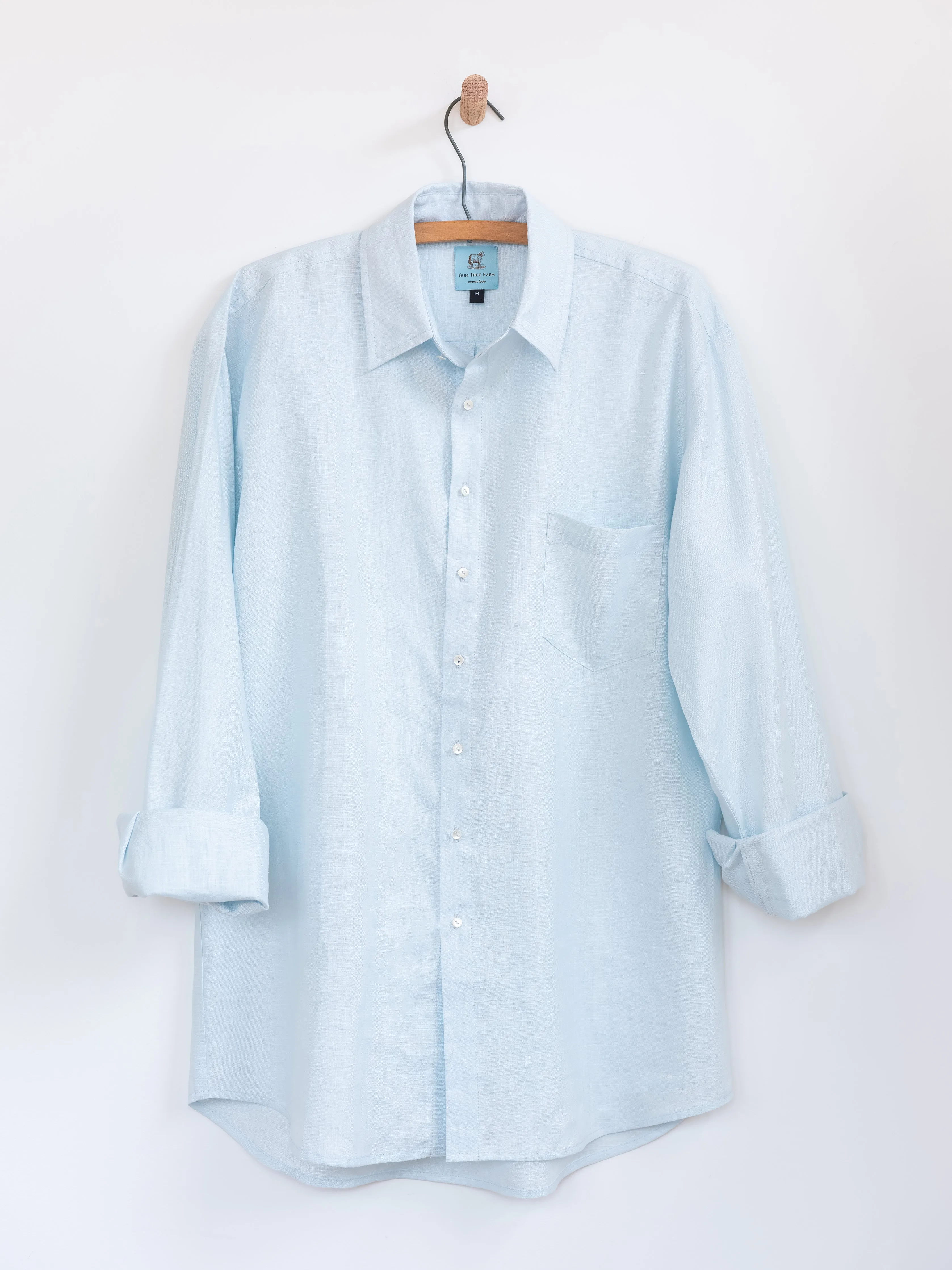 Button Down in Linen