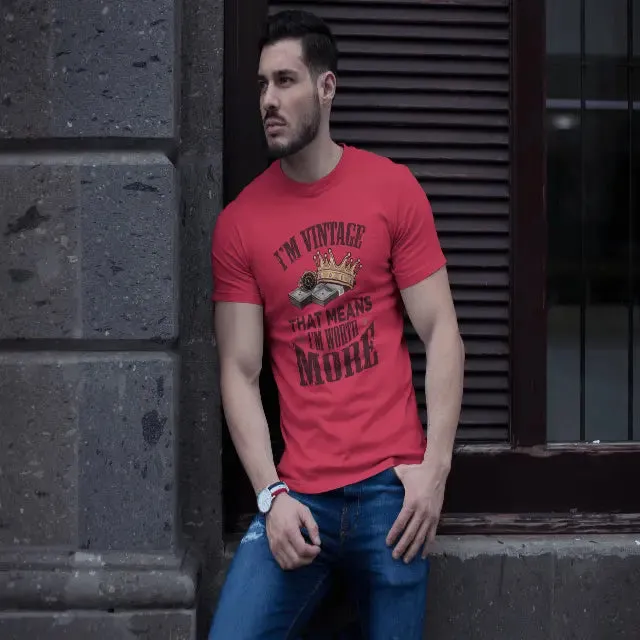 Classic men's T-shirt I'M VINTAGE