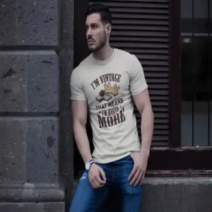 Classic men's T-shirt I'M VINTAGE