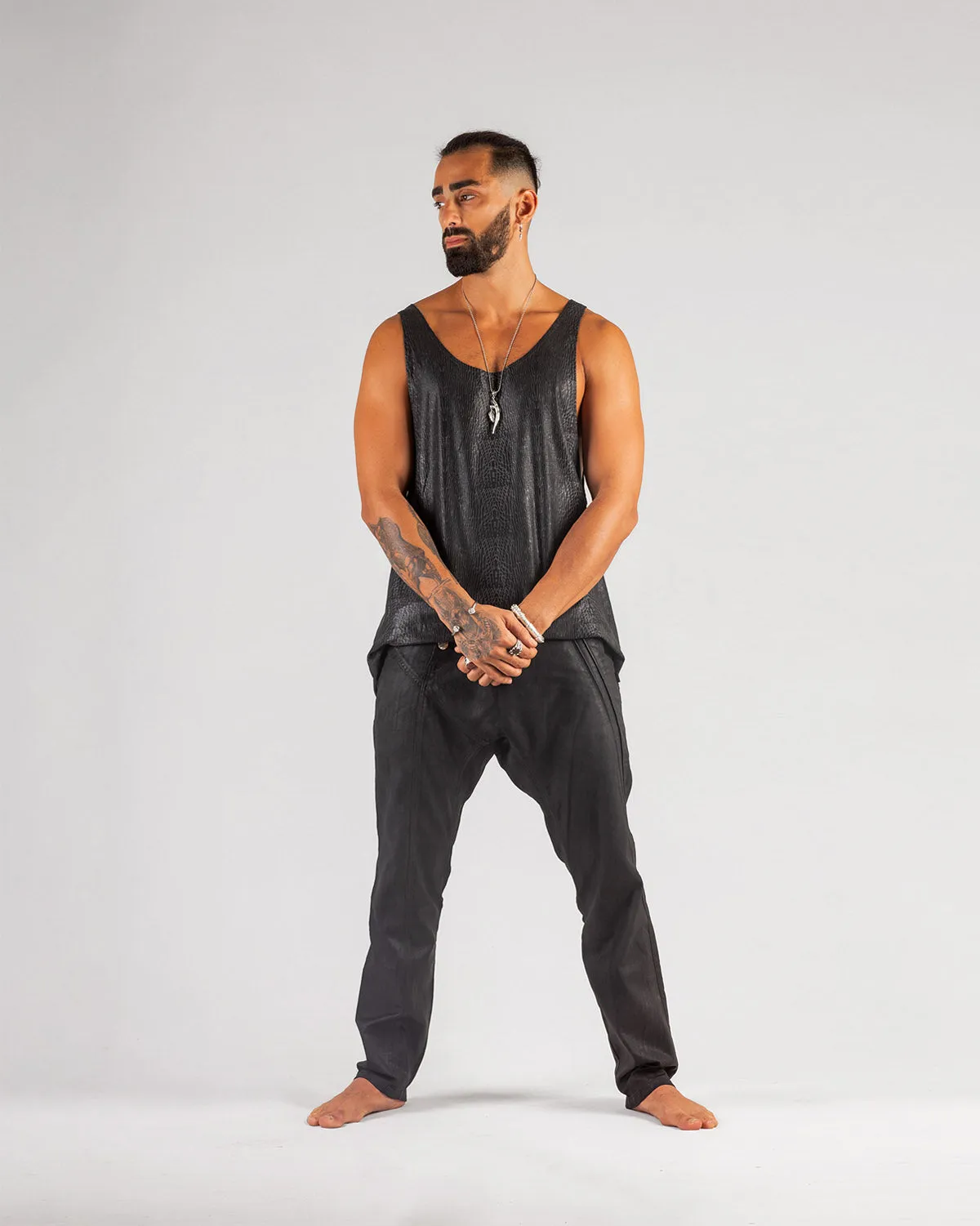 COBALT Waxed Printed Men's Tank Top