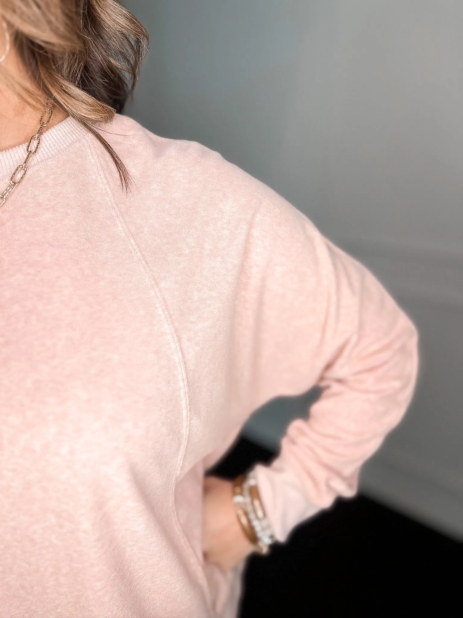 Color Me In Comfort Brushed Pullover