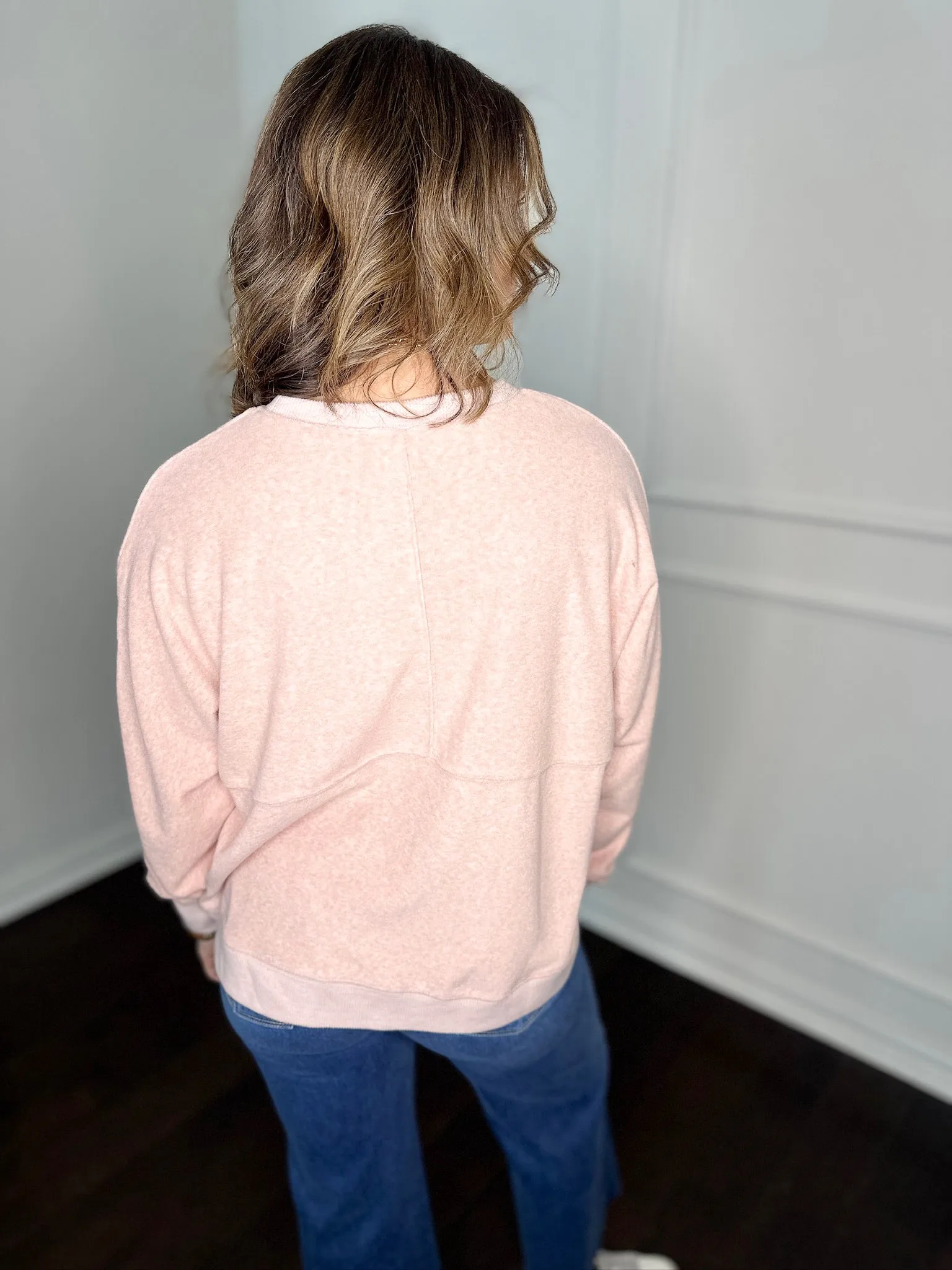 Color Me In Comfort Brushed Pullover