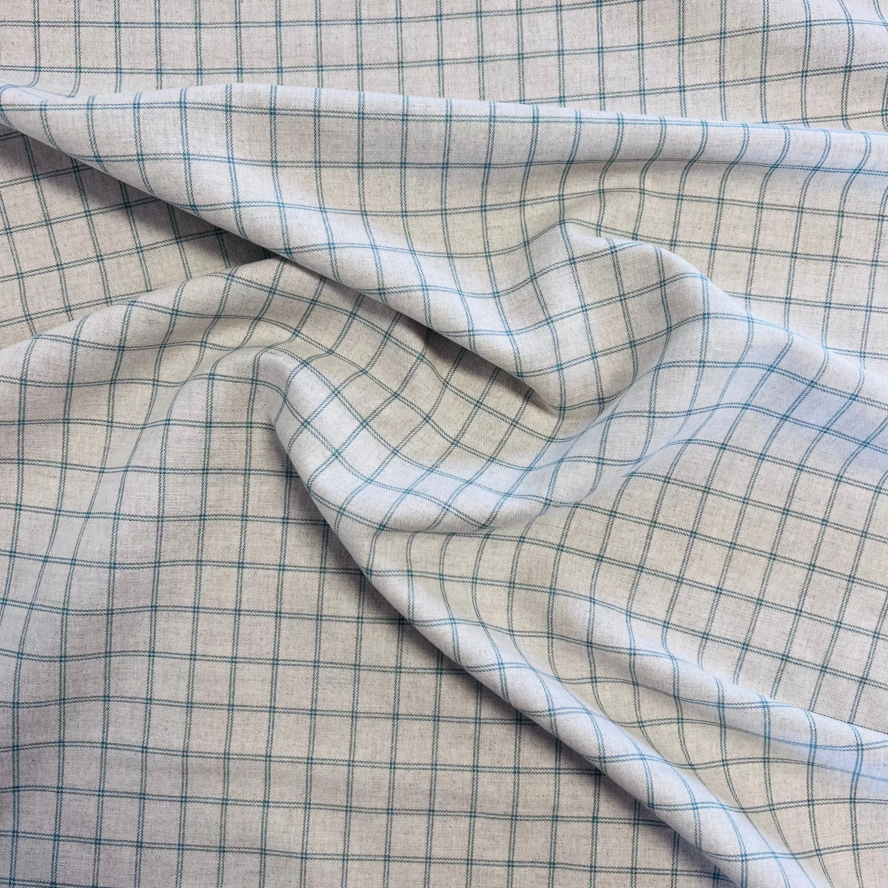 Country Linen | Plaid | Teal
