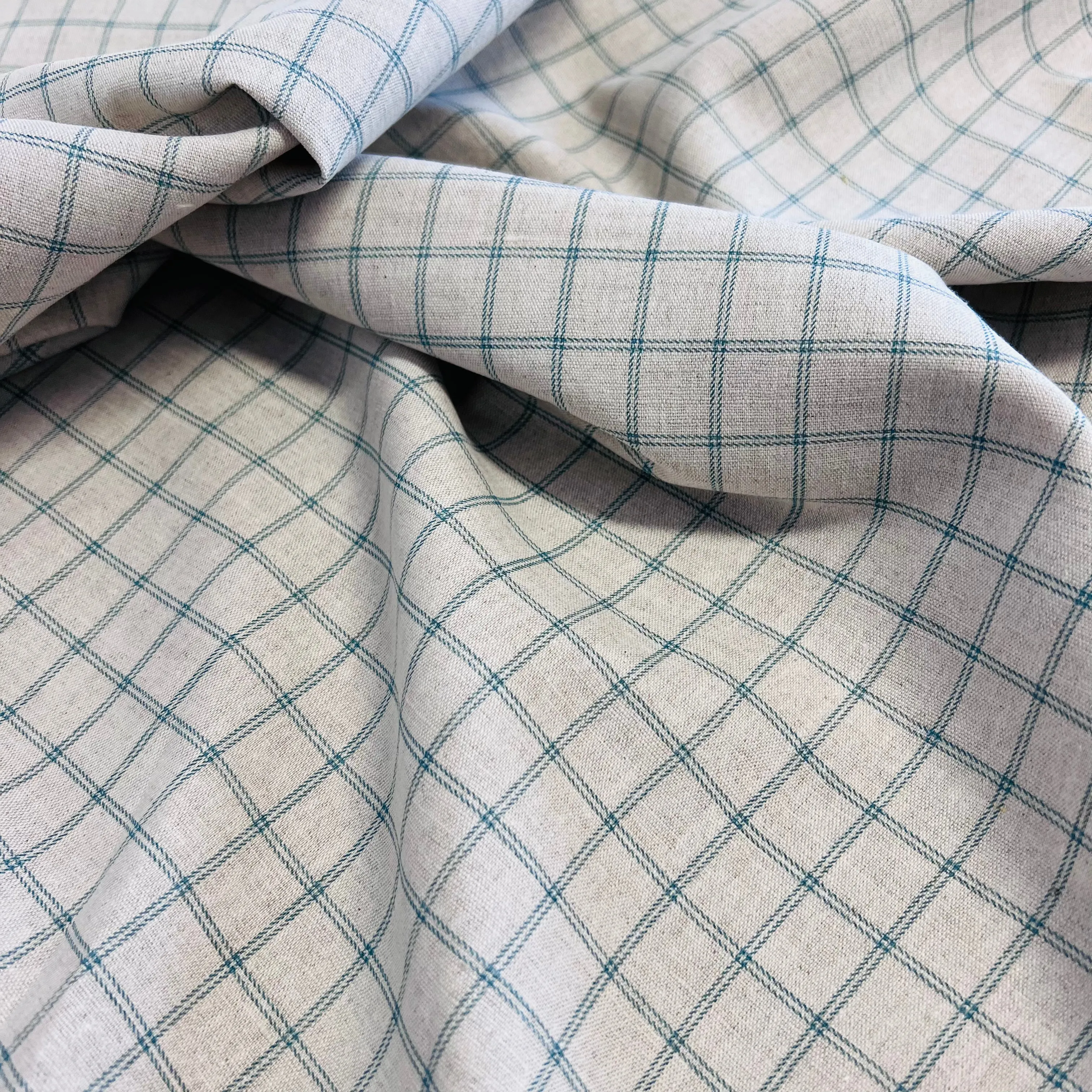 Country Linen | Plaid | Teal
